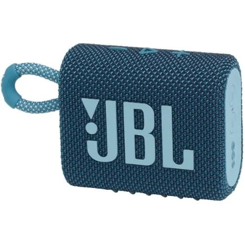 Go 3 Small Bluetooth  Waterproof Portable Speaker - Blue