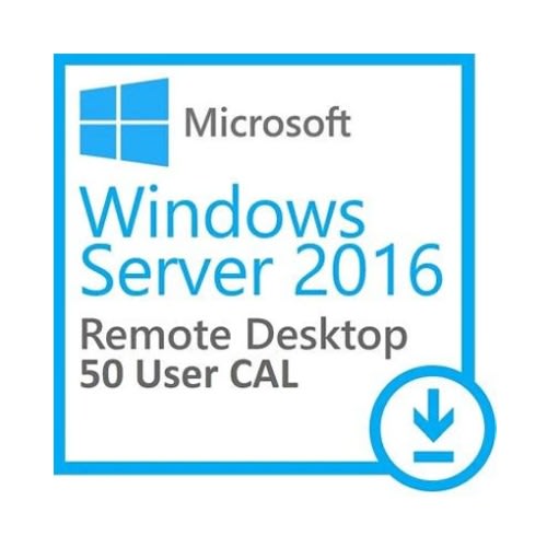 Windows Server 2016 Remote Desktop Services Cal 50 Devices- Activation Key