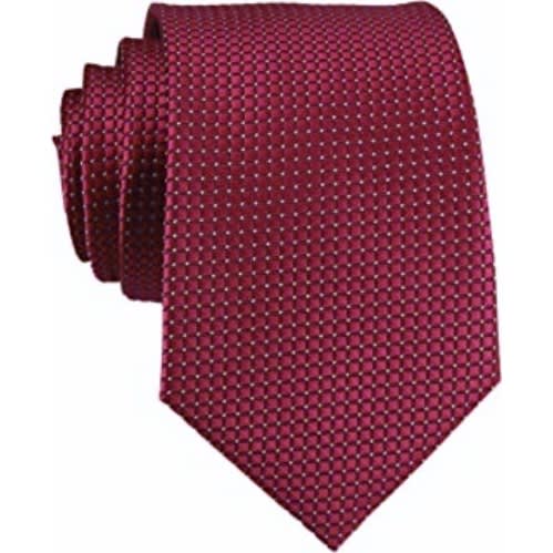 Long Tie For Men - Wine