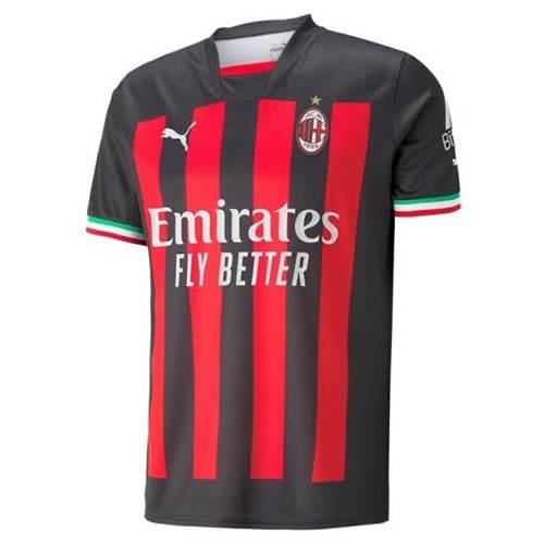 Men's Official Home Jersey Ac Milan