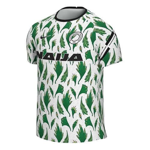 Men's Official Nigeria Pre-match Training Jersey