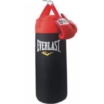 Everlast Elite Punching Bag & Boxing Gloves- 18kg