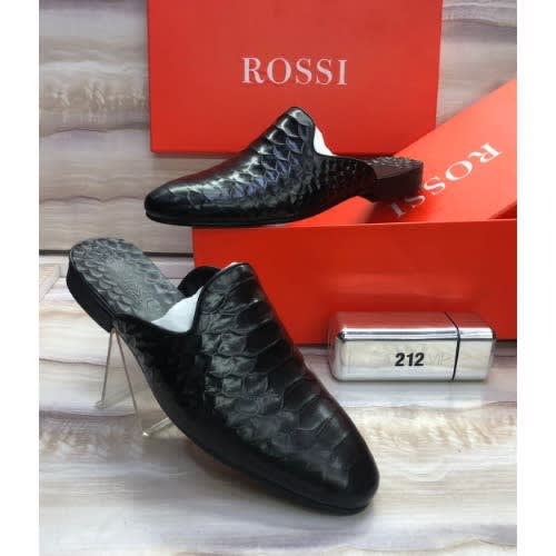 Rossi Cover Front Shoe - Black