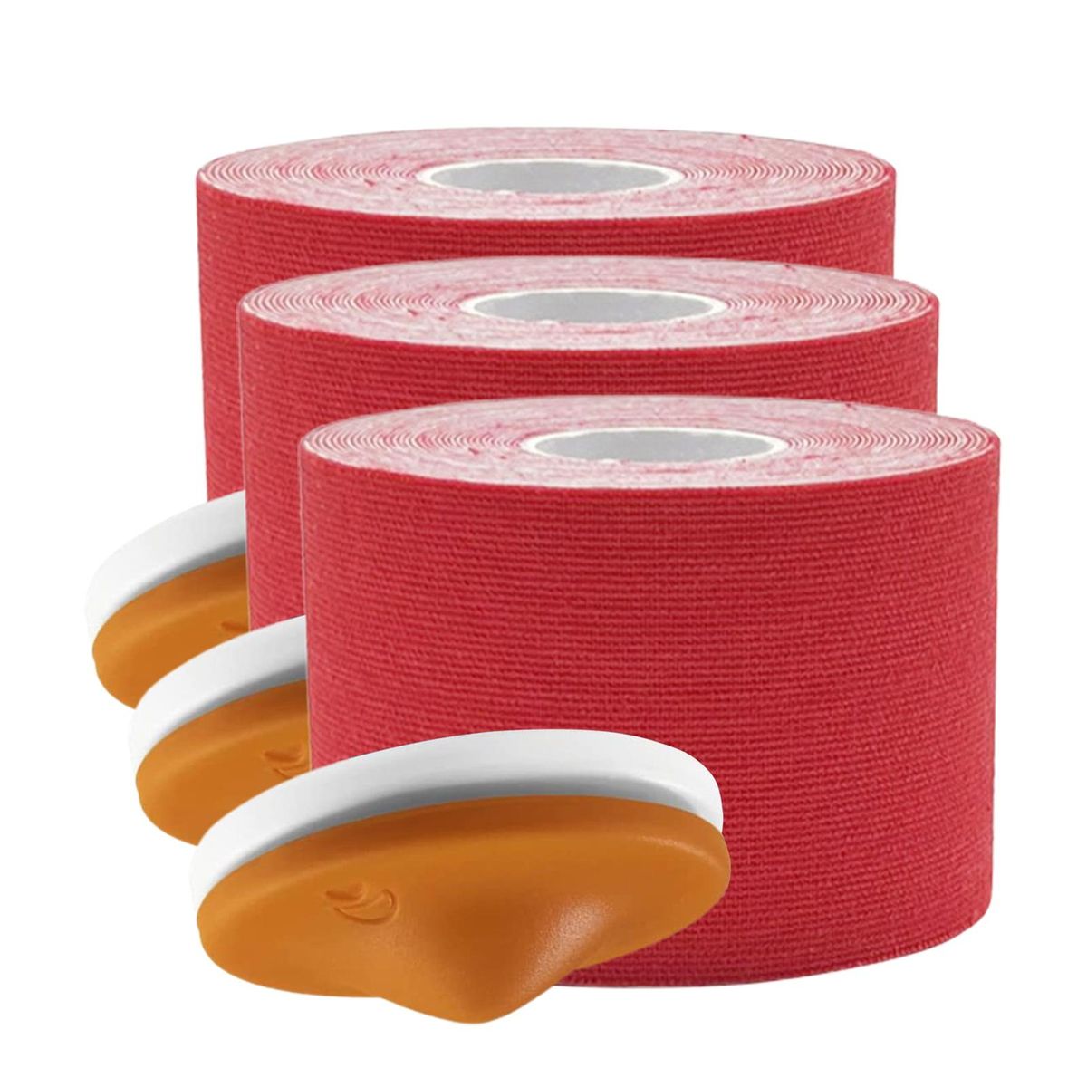 3PcsSet Muscle Patches Sports Muscle Support Kinesiology Tape Kit Red