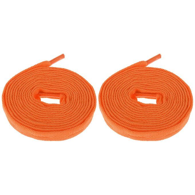 1 Pair Roller Inline Skate Shoelaces Skating Skates String Shoe Orange
