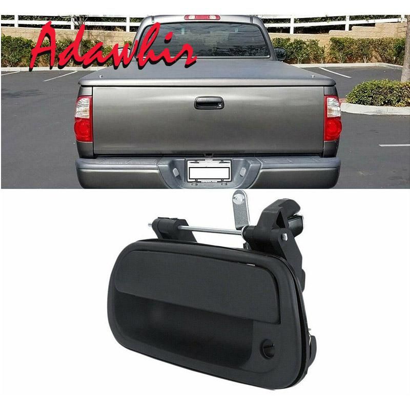 Car Tailgate Rear Door Handle Smooth Black Exterior For Toyota Tundra 000 2001 2002 2003 2004 2005 2006 69090-0C030-C0