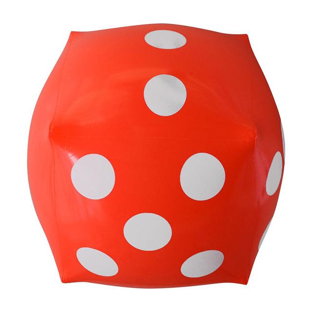 1 Pcs 35cm Big Educational Inflatable Pvc Dice For Party S
