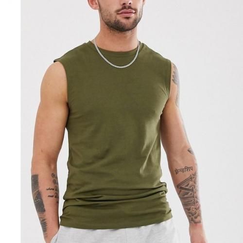 Sleeveless T-shirt - Green