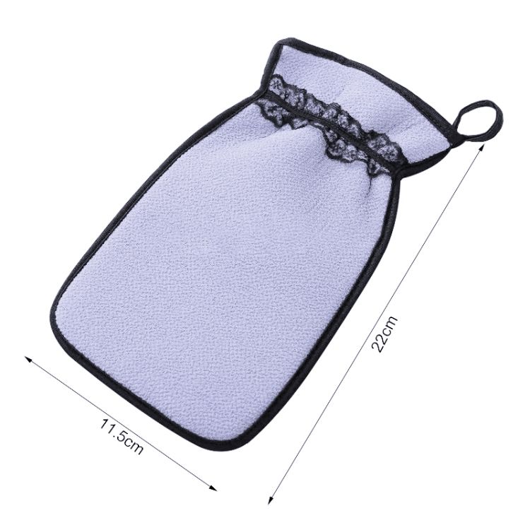 2 PCS Shower Bath Gloves Exfoliating Wash Skin Spa Massage Bathroom Cleaning Tools