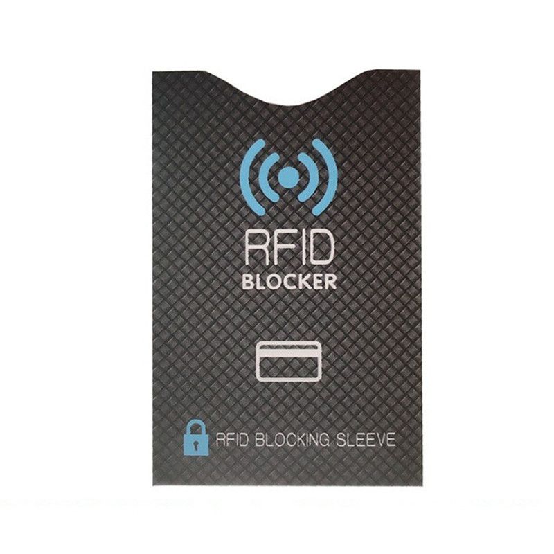 5Pcs Fashion Anti Theft For  Credit Card Protector Blocking Cardholder Sleeve Skin Case Covers Protection Bank Card Case