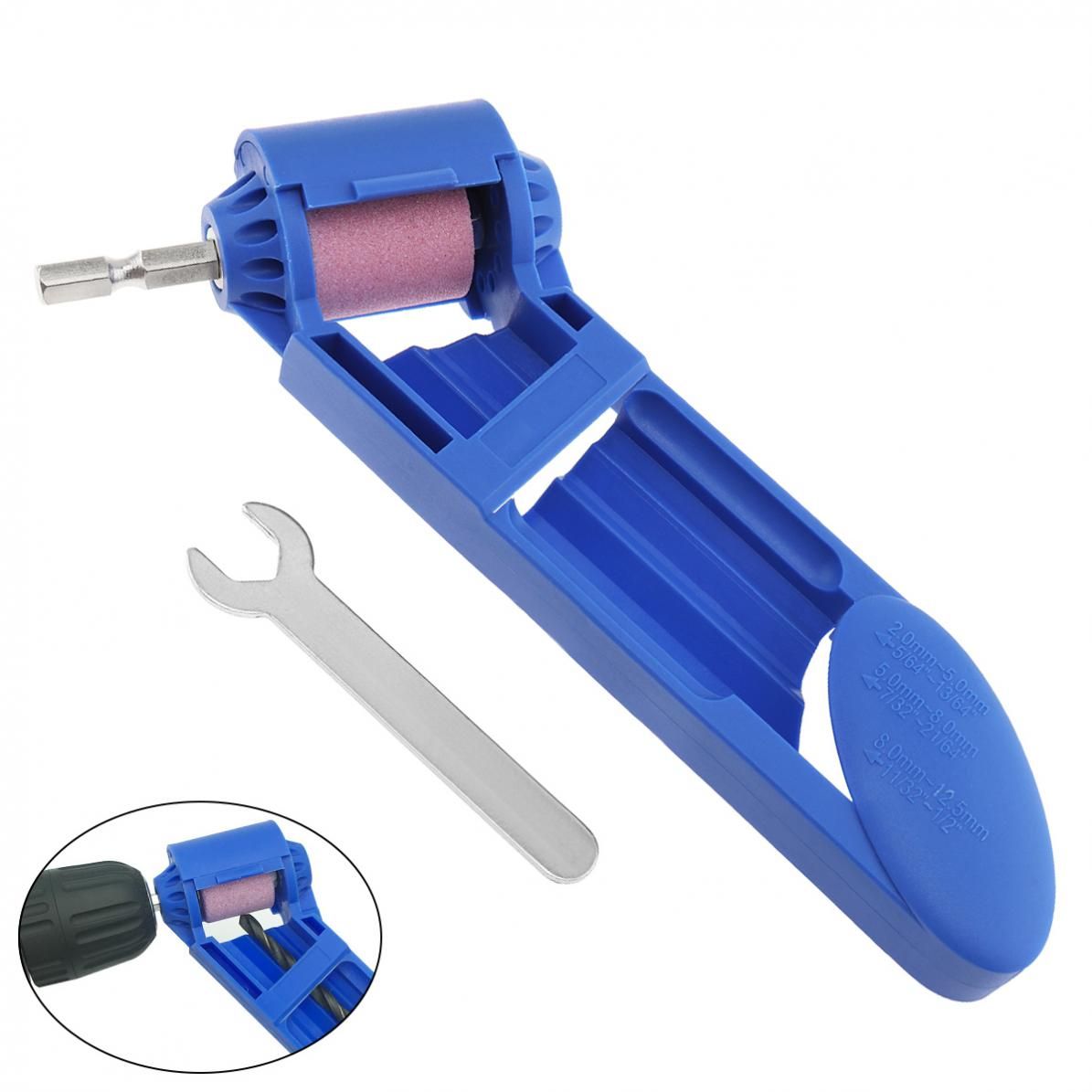 Portable Drill Bit Sharpener Machine Grinder With Pink