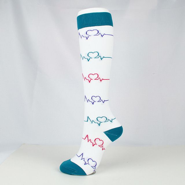 -Brothock -Medical -Compression White Electric_M EUR 35-39