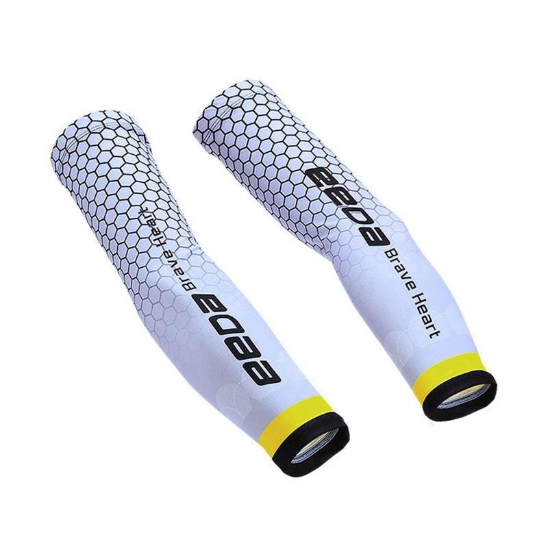 Eedabros 2Pcs Summer Outdoor Riding Sunscreen Ice Sleeve L