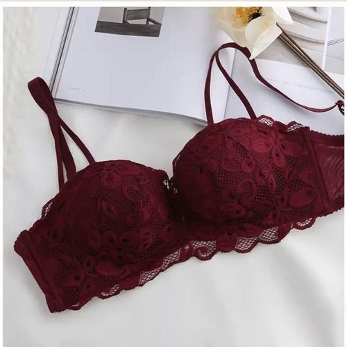 1 Pcs Ladies Sexy Lace Bra No Wire Push Up Cups Adjustable