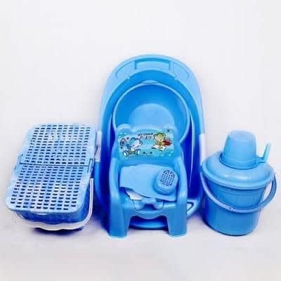 Baby Bath Set - Blue