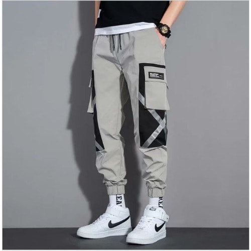 Cargo Combat Pant- Light Grey
