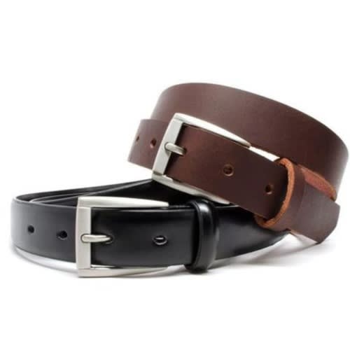 Boys Belt - Set Of 2 - Black/ Brown