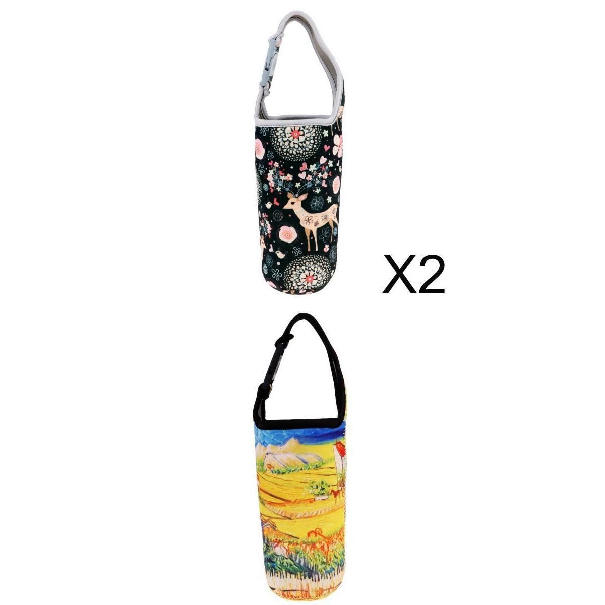 3x Neoprene 30oz Tumbler Carrier Holder Protective Bag For Field Deer
