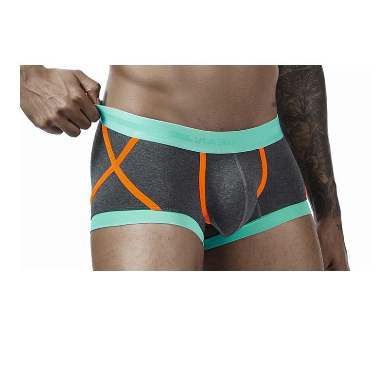 Men's Underwear Cotton Tracksuit U bag  Shorts Male  Intimates Pajama Solid s