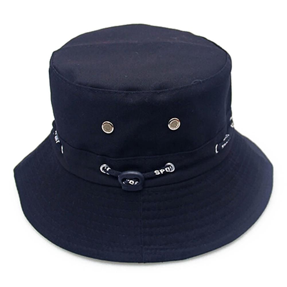 Unisex Bucket Hat Hunting Fishing Outdoor Cap Summer-Navy