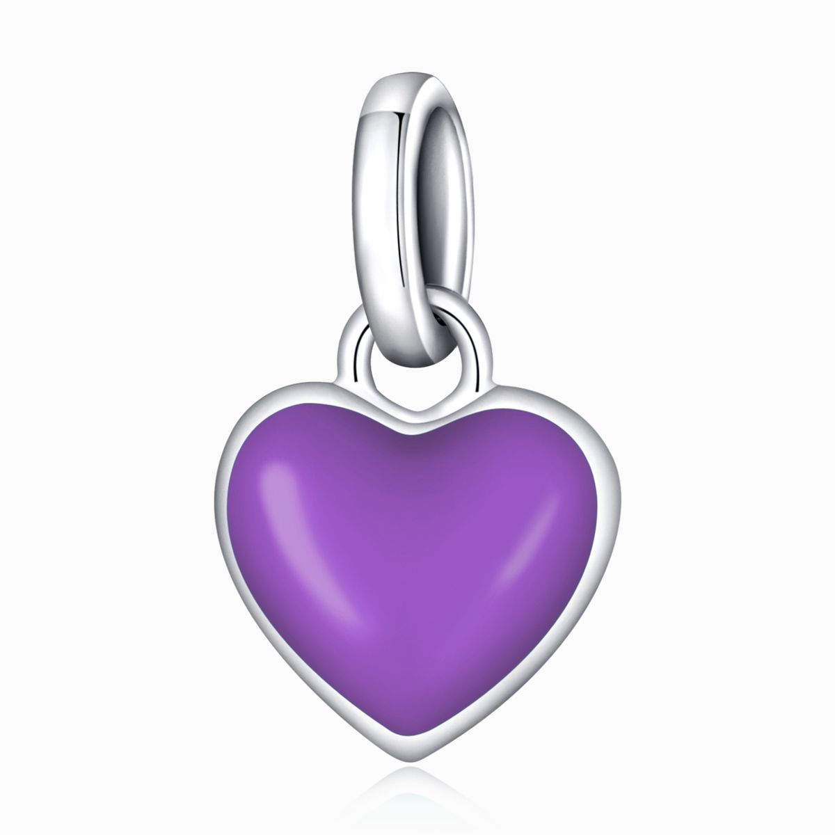 S925 Sterling Silver Heart Pendant