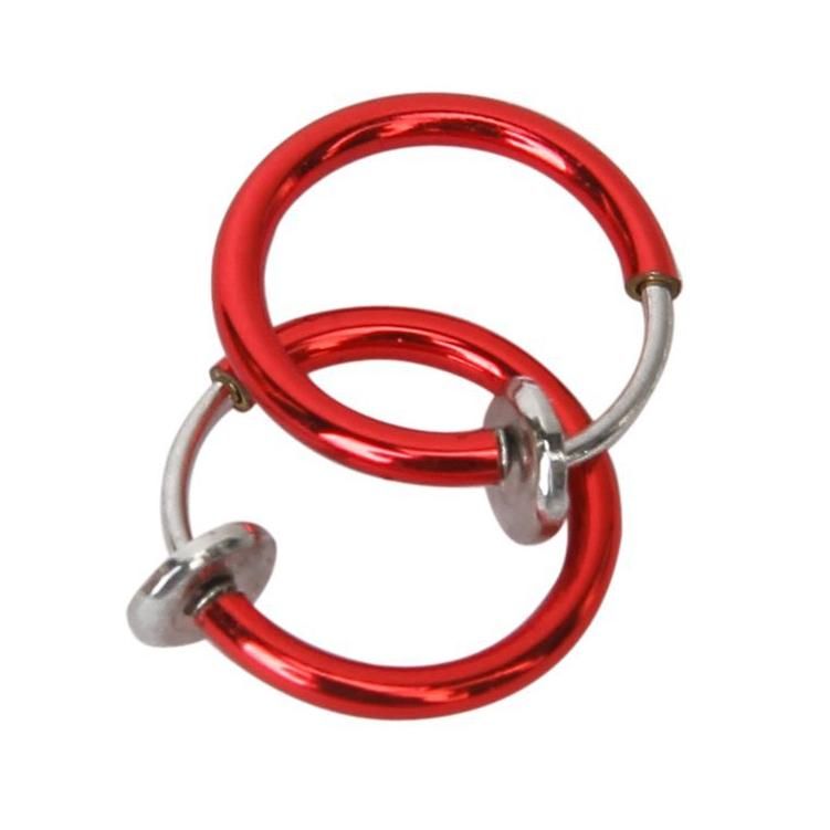 12mm Spring Ear Clip Earring Findings without Pierced Ears