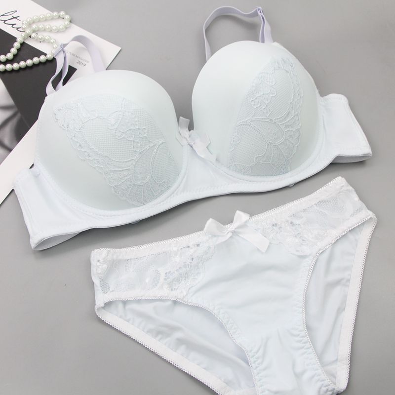 Brand Y  Lace Bras  Comfortable Breathable Female Ladies  Sets CDE Cup For