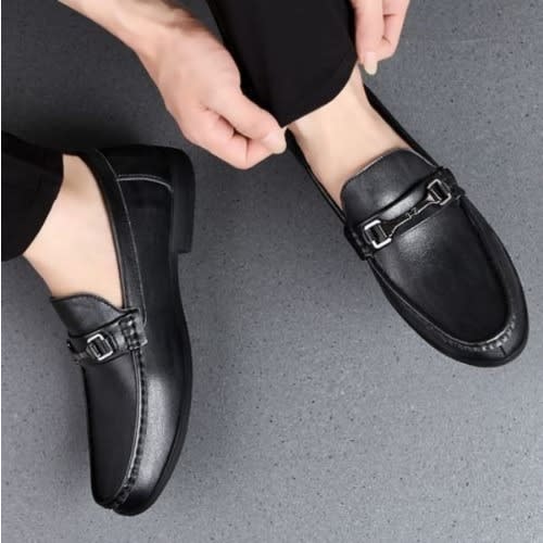 Men Simple Shoe - Black