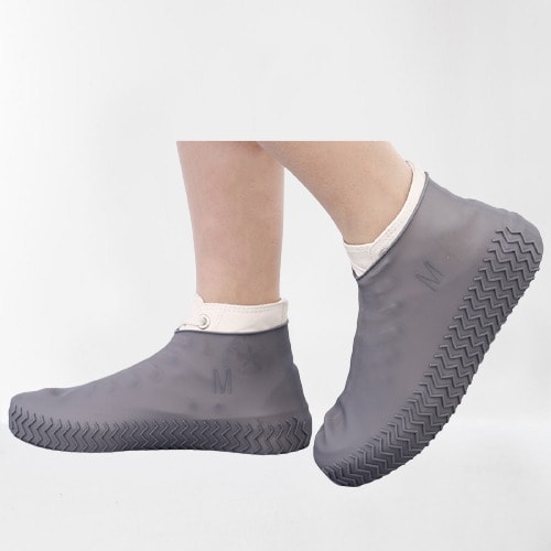 Reusable Water Proof Shoe Cover - Grey