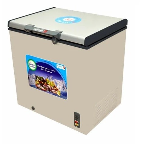 Sfl251 - 251 Liters Inox Finish Chest Freezer
