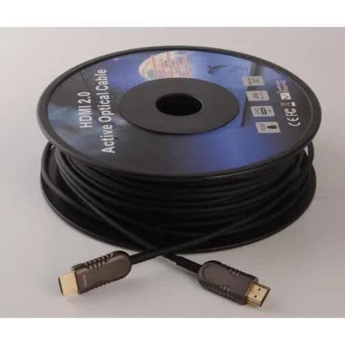 Hdmi To Hdmi Optic Fiber 4k Cable - 50 Meters