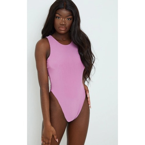 Sleeveless Bodysuit - Mauve