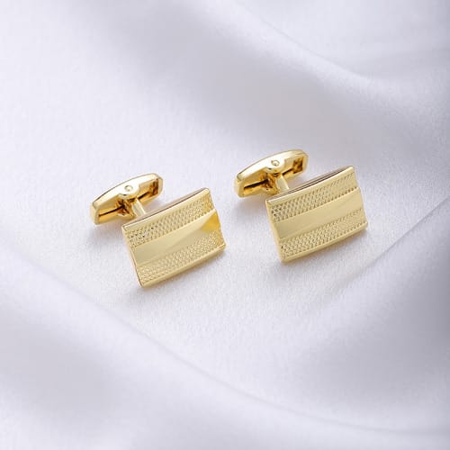 Men Cufflinks 01 - Gold