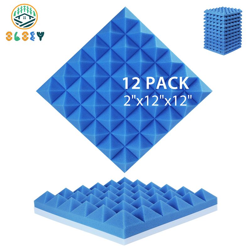 Sound Absorbing Material 12 Pcs Sound Proof Wall Panels Soundproofing On The