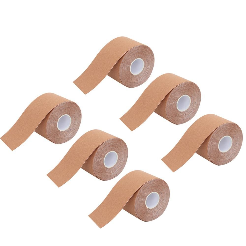 6 Rolls Stretchy Kinesiology Tape Breathable Adhesive Bandages Athletic Tape