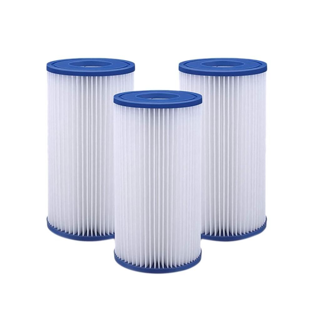 3-Pieces A or C Repment Swimming Pool Filter Elements