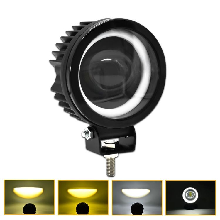S12 Motorcycle Round Fisheye Lens Spotlight