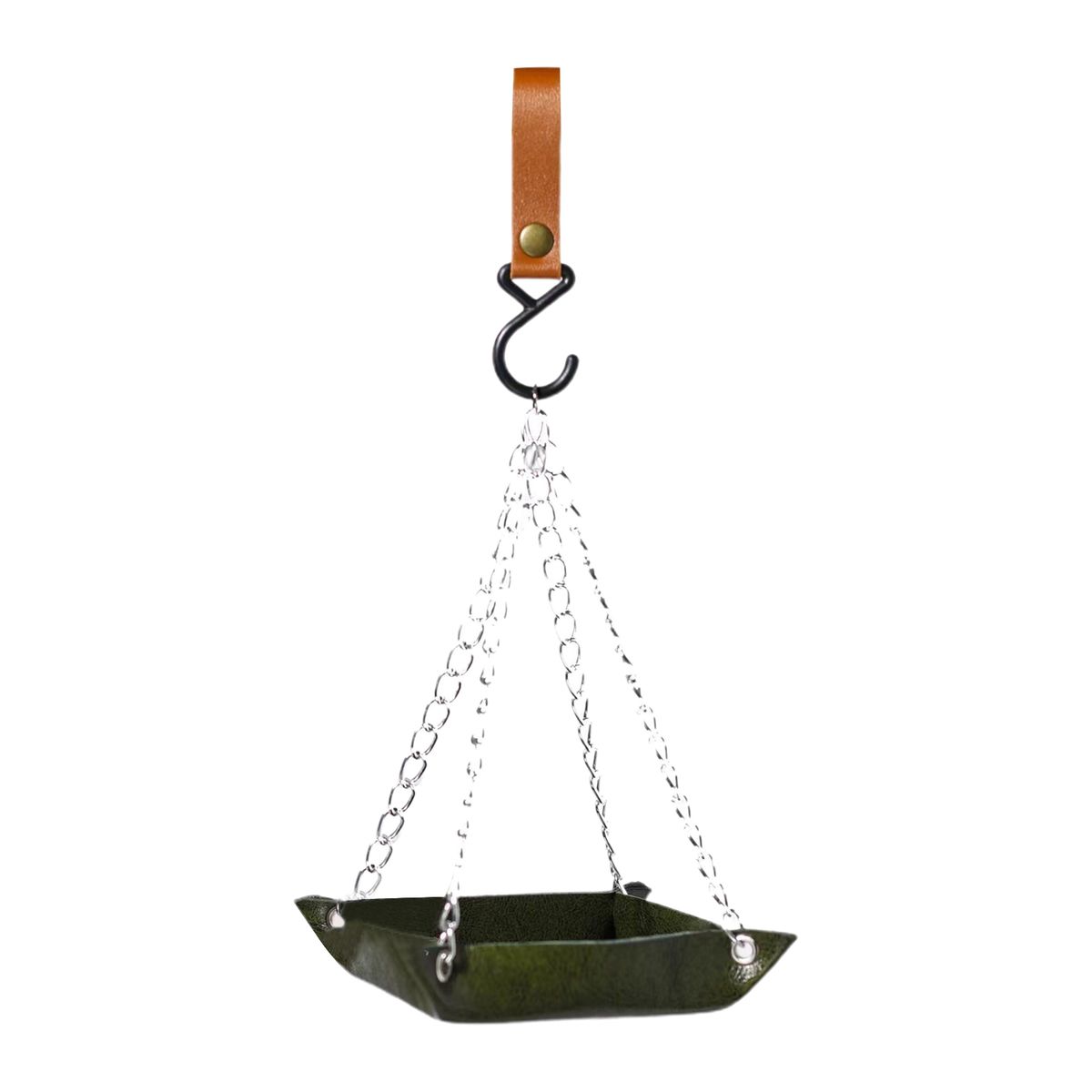 Feeder Tray Bird Food Container Feeding Utensils Green