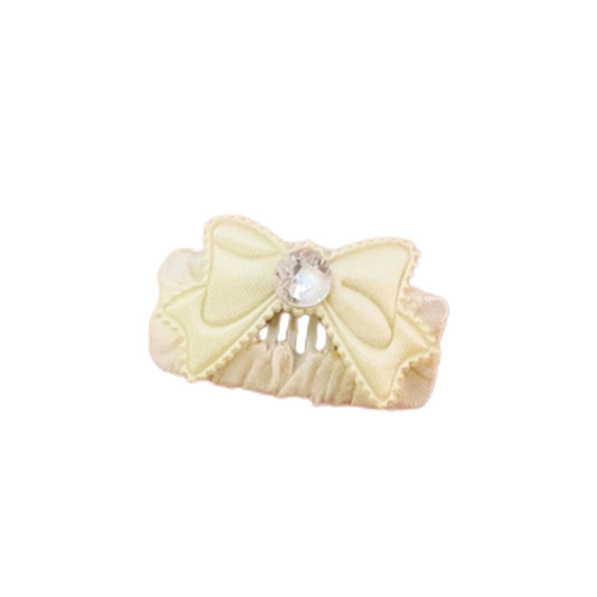 Puppy Hair Clip Dog Barrette Pet Grooming Hair Accessories Yellow