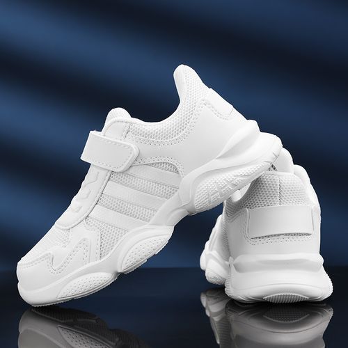 Kids' Sneakers For Boys Kids' Light Mesh Sneakers Boys' White Shoes