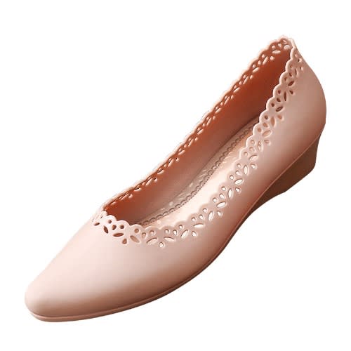 Design Rubber Shoe-Apricot