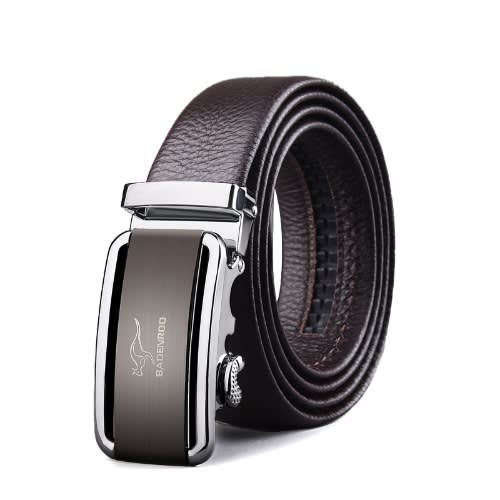 Men's Cowhide Alloy Buckle Belt