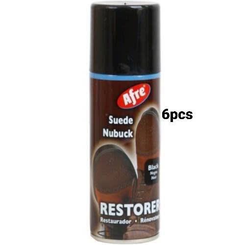 Suede Polish - 6 Pieces - 200ml  - Black
