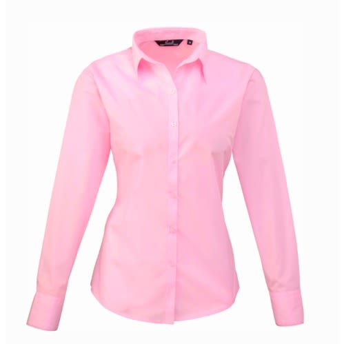 Ladies  Formal Dress Shirt  - Pink