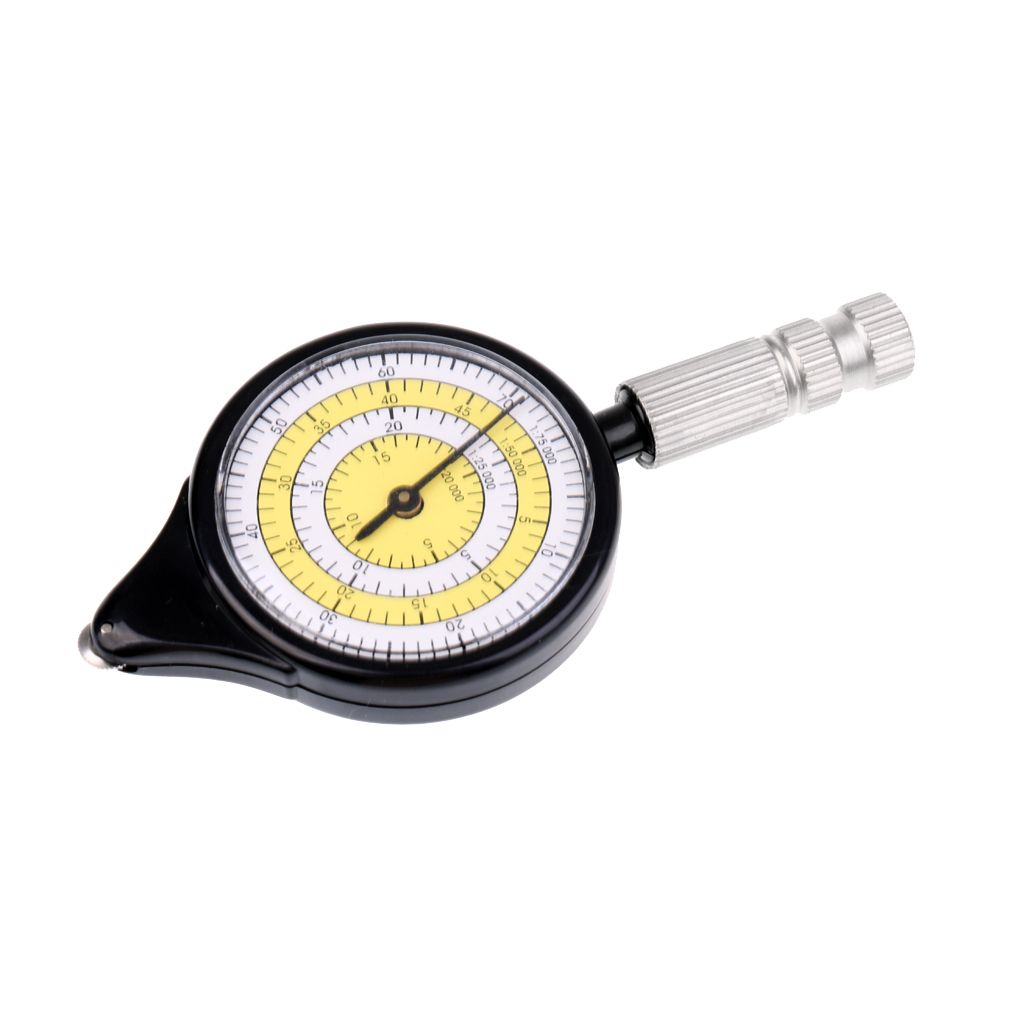 Engineering Plastic Map Measurer Distance Calculator Map