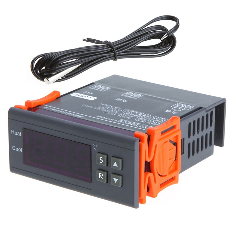 10A 220V Digital Temperature Controller Thermocouple -40℃
