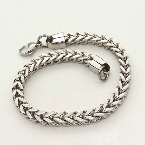 Men Silver Bracelet
