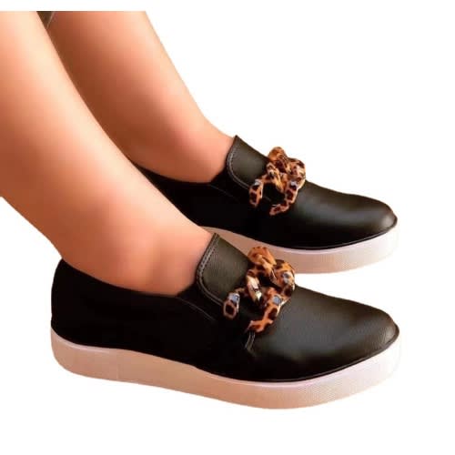 Ladies Sneakers - Black