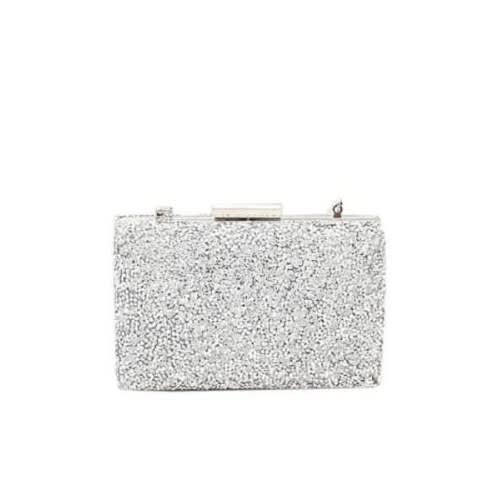 Ladies' Clutch Purse - Silver