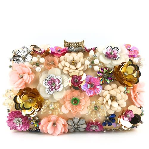 Floral Bridal Purse